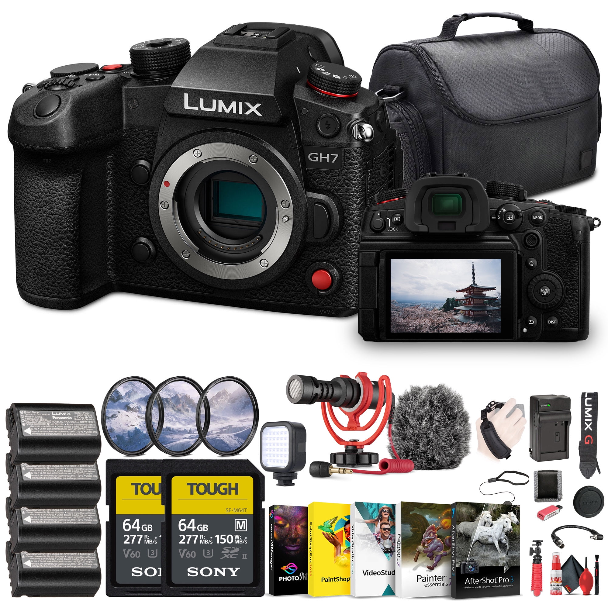 Panasonic LUMIX　２点セット Panasonic LUMIX GH6, 25.2MP Mirrorless Micro Four Thirds