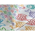 thumbnail image 4 of Ambesonne Fish Quilted Bedspread Set 3 Pcs, Funny Fish Aquaic Motif, Queen Size, Multicolor, 4 of 5