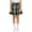 Blackish Green, variant on TIREOW Girls Preppy Pleated Skirts Elastic Waisted A Line Short Skirt School Uniform Versatile Plaid Skirts with Lining Shorts