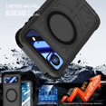 thumbnail image 2 of Funda de teléfono Mangix para iPhone 17 Air impermeable con pantalla negra, 2 of 8