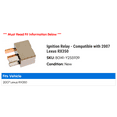 thumbnail image 2 of Ignition Relay - Compatible with 2007 RX350, 2 of 2