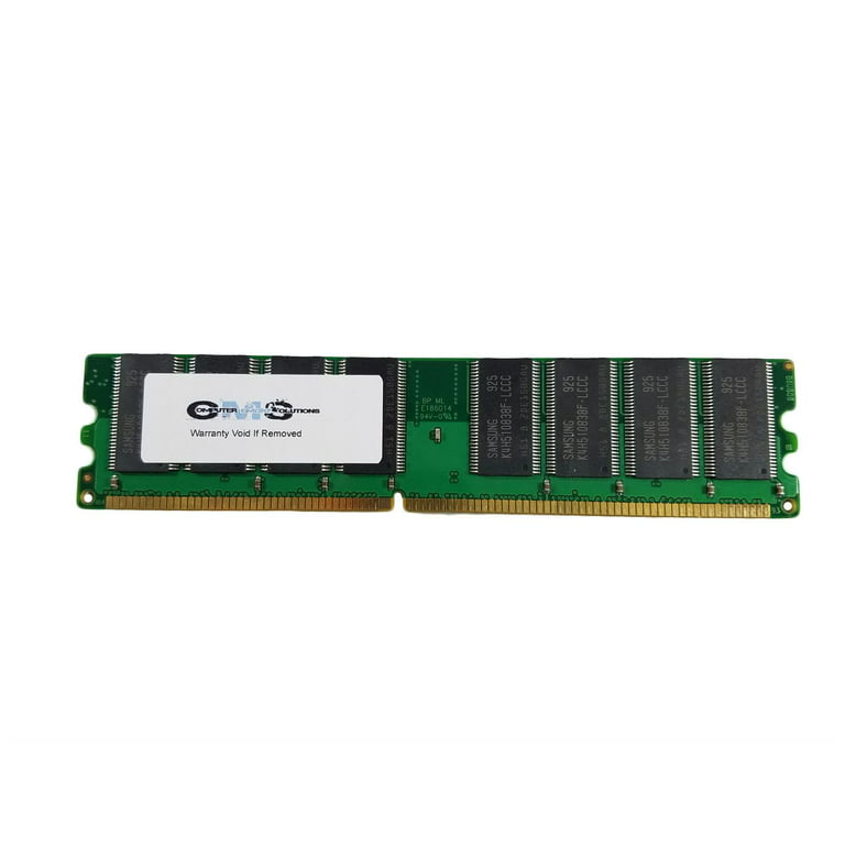 CMS 1GB (1X1GB) DDR1 3200 400MHZ NON ECC DIMM Ram Compatible with Gateway 700, 700X, 700Xl, 700Gx, 700XlSdram - A114 - Walmart.com