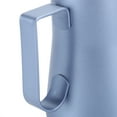 thumbnail image 4 of Stainless Steel Milk Frothing Pitcher 350ml - Elegant Blue Coffee Latte Art Jug for Home Baristas and Coffee Enthusiasts, 4 of 9