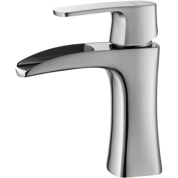 Vinnova Alessandra Single Lever Vessel Bathroom Faucet in Nickel
