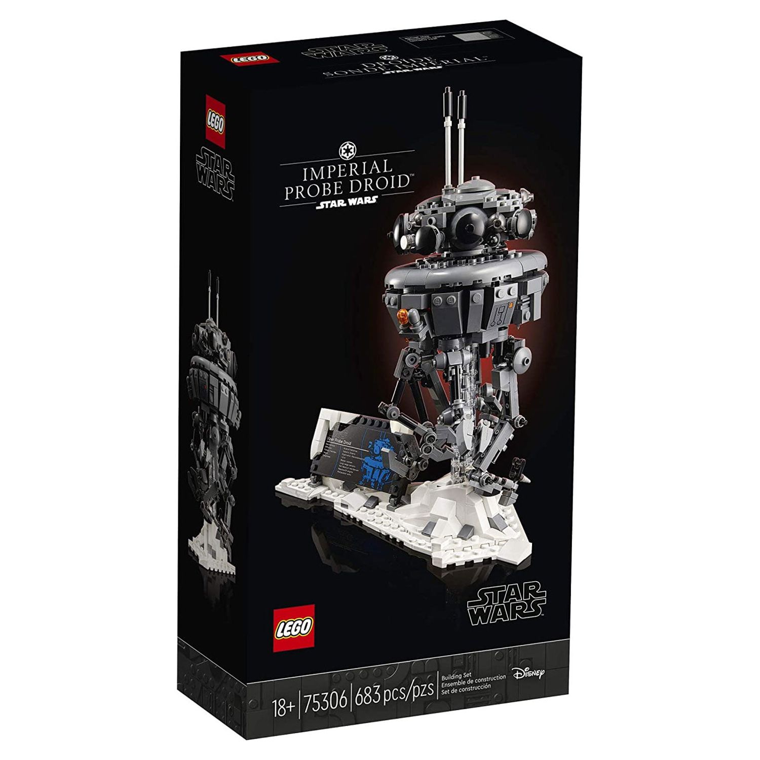 LEGO Star Wars Imperial Probe Droid 75306 Collectible Building Toy (683 Pieces) - image 5 of 8