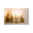 thumbnail image 3 of Lucas McKearn Sawgrass 3-light Metal Bath Vanity Light in Gold Leaf, 3 of 5