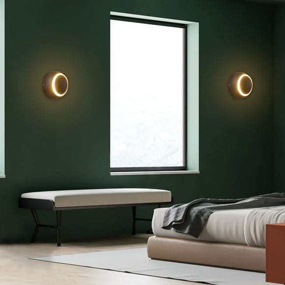 Boovnll Wall Lights, Ceiling Light Battery Powered Wireless Wall Lamp for Indoor Outdoor Led Light Closet, Hallway, Stair, Garage, Pantry, Laundry, Bedroom, Wall Sconce