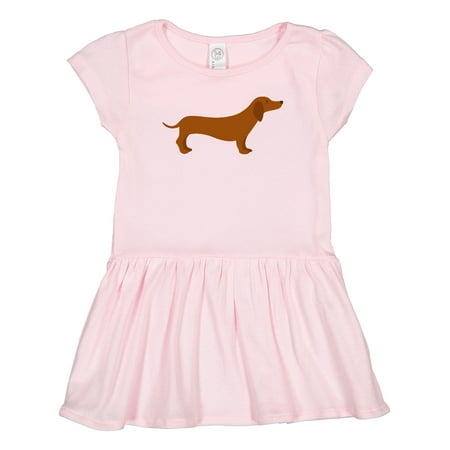 

Inktastic Dachshund Gift Toddler Girl Dress
