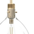 thumbnail image 4 of Hunter - Van Nuys 1-light Alturas Gold, Medium Size Pendant Light, Dimmable, Transitional Style, Bell Shaped, for Bedrooms, Dining, Living Rooms - 19297, 4 of 8