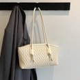thumbnail image 4 of Bolso La Mujeres PU Elegante Axila Tota Bold () White, 4 of 9
