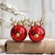 thumbnail image 3 of Adornos navideños, diseño de alce, bolas colgantes, accesorios de fiesta para decoraciones de árboles de Navidad, 3 of 5