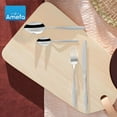 thumbnail image 7 of Amefa Ariane 20-Piece, 18/0 Stainless Steel Flatware Set, Silver, 7 of 7