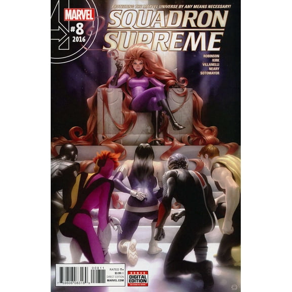 Squadron Supreme (4th Series) #8 VF ; Marvel Comic Book