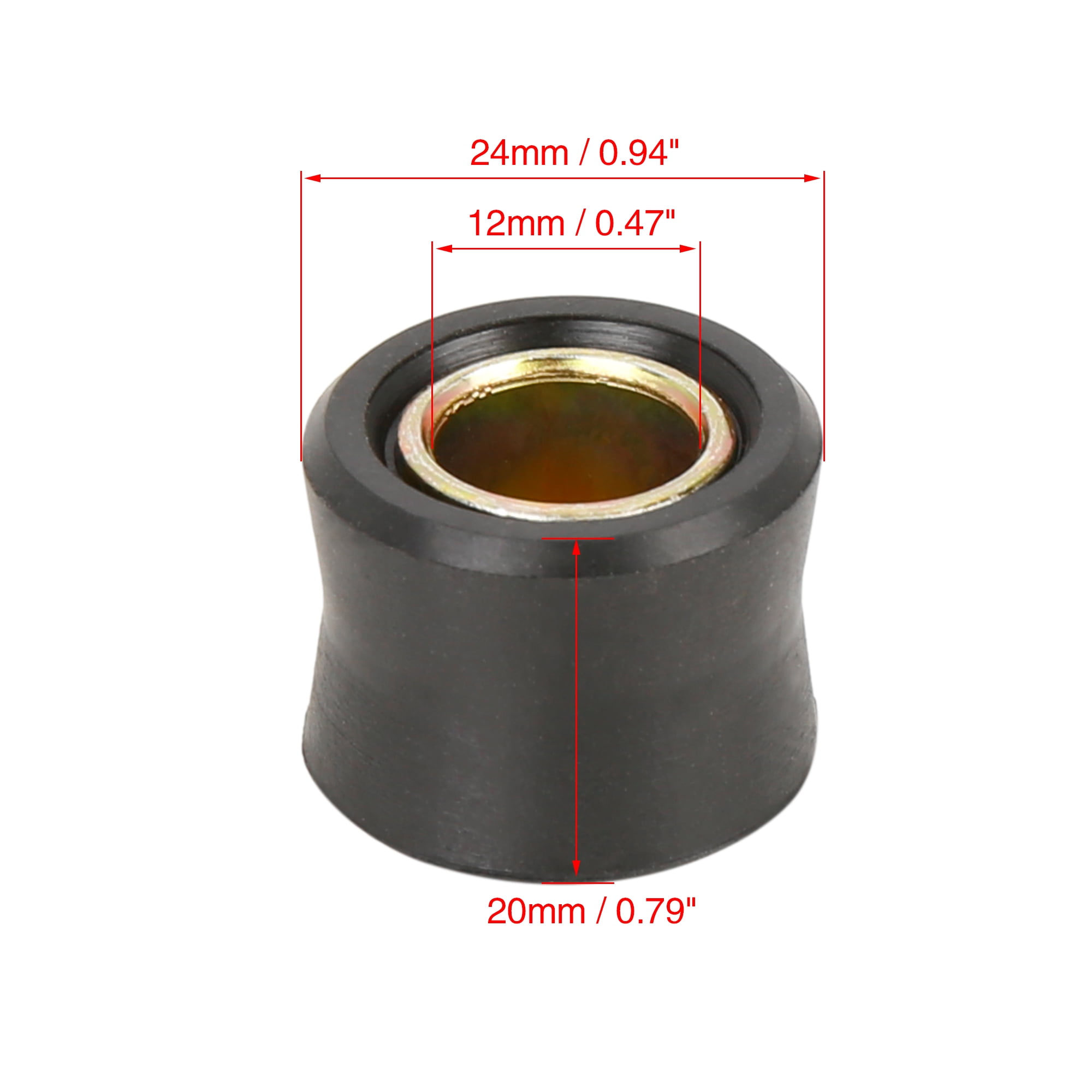 Unique Bargains 10pcs Motorbike Rear Shock Absorber Cushion Rubber Ring Bushing Universal