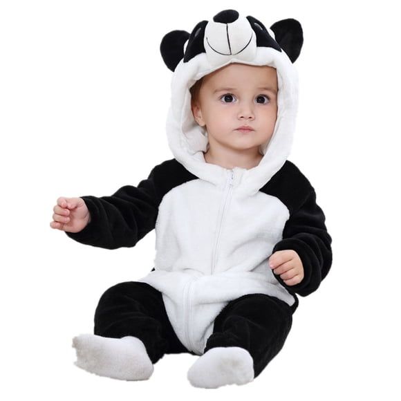 QZERPLAY Unisex Baby Halloween Costumes Cartoon Outfit Homewear Panda 80