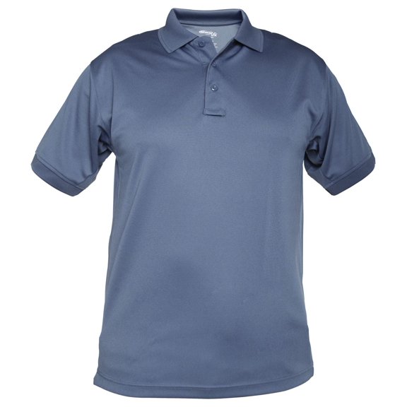 Elbeco Ufx Performance Tactical Men's Polo, Short Sleeve, French Blue, Large, Regular