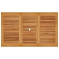 thumbnail image 2 of vidaXL 5 Piece Garden Dining Set Solid Teak Wood, 2 of 5