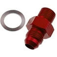 thumbnail image 2 of Red Horse Performance 8262-06-02-3 RHP8262-06-02-3 -06 MALE AN/JIC FLARE TO 1/8"NPSM TRANSMISSION FITTING -RED-2PCS, 2 of 2