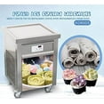 thumbnail image 4 of Kolice Machine Commerciale de Crème Glacée Frite ETL NSF UL, Machine à Crème Glacée, Machine à Rouleaux de Crème Glacée Frite - Poêle Carrée 21"x21 Pouces, Décongélation Automatique, 4 of 9
