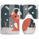 thumbnail image 1 of Juego de alfombras de baño ABPHQTO Fox en invierno 3 piezas, 1 of 2