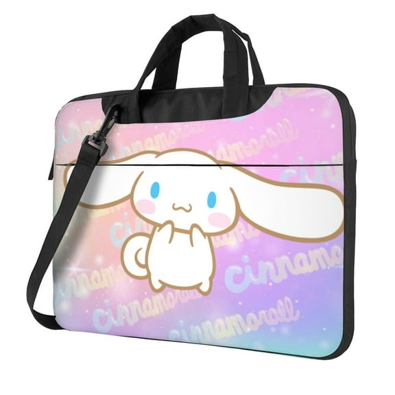 Sanrio Cinnamoroll Laptop Bag Laptop Case Computer Notebook Briefcase Messenger Bag With Adjustable Shoulder Strap 14 Inch