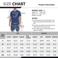 thumbnail image 5 of Iceglad Men's Pajamas Set Long Sleeve Sleepwear with Pockets Comfortable Lightweight Pjs Sets for Men, 5 of 7