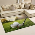 thumbnail image 2 of GZHJMY Sport Golf Ball Non Slip Area Rug for Living Dinning Room Bedroom Kitchen 4' x 5' Golf Nursery Rug Floor Carpet Yoga Mat, 2 of 6