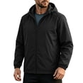 thumbnail image 2 of Miqool Windbreaker for Men Lightweight Water Repellent Lightweight Packable Zip Up Hooded Rain Jacket with Pockets for Running Hiking Cycling Travel, 2 of 9