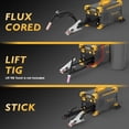 thumbnail image 4 of Soldador TOOLIOM 135A Mini MIG Gasless Flux 3 en 1 portátil 110 V, 4 of 8