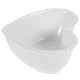 thumbnail image 5 of EeaseMX Cuenco de cerámica con forma de corazón para ensalada de frutas, postres y comida, ideal para el hogar, restaurante y cocina (blanco), 5 of 7