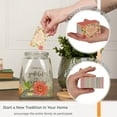 thumbnail image 5 of Christian Art Gifts Keepsake Count Your Blessings Gratitude Jar Set w/Bible Verse Note Cards, Today I'm Grateful For, Floral, Glass, 5 of 7