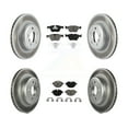 thumbnail image 1 of Transit Auto Front Rear Coated Disc Brake Rotors and Ceramic Pads Kit for Car BMW 528i xDrive Without Performance Brakes with 330mm Diameter Rotor KGC-101370, 1 of 11