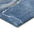 thumbnail image 2 of Addison Rugs Machine Washable Indoor/ Outdoor Abstract Chantille Rug Navy - 2'3" x 7'6", 2 of 5