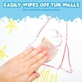 thumbnail image 3 of Tub Works Bath Crayons Bath Toy, 12 Pack, Washable Bathtub Crayons, Hexagon Grip for Toddlers & Kids, 3 of 8
