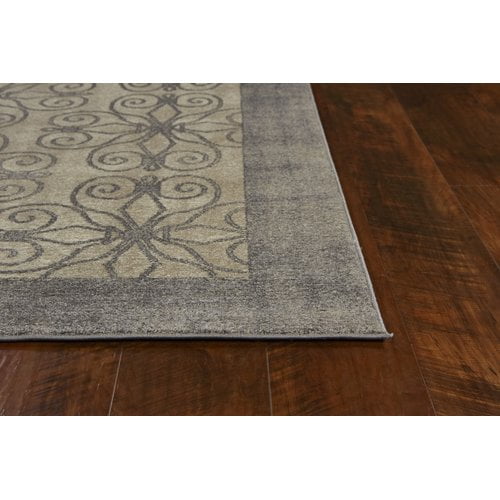 Libby Langdon Winston Looking Glass Greige Area Rug Walmart Com Walmart Com