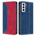 thumbnail image 2 of Phone Case for Samsung Galaxy S21 Plus FOXDOCK Premium Leather,Creative Dual-Color Cover with Card Slot,Shockproof, 2 of 7