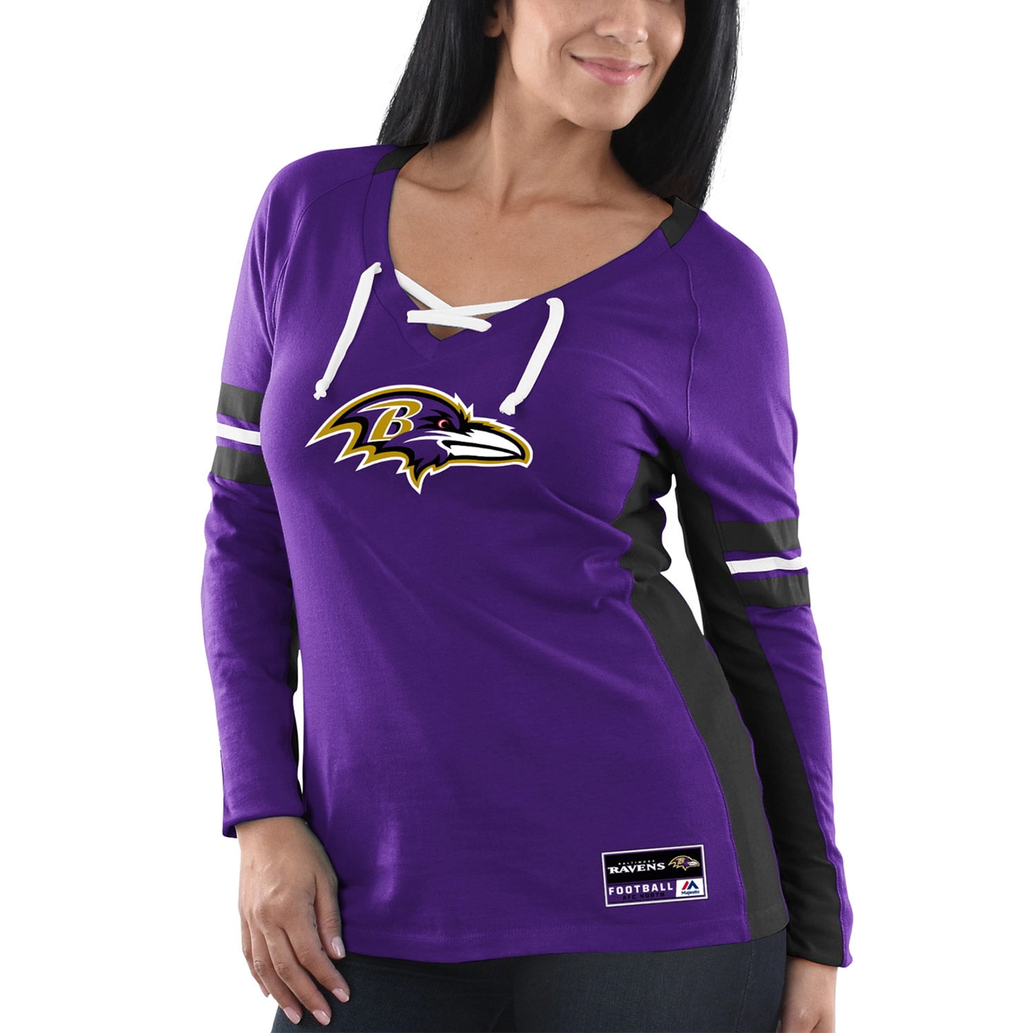 baltimore ravens women's long sleeve shirt