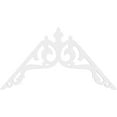 thumbnail image 2 of Ekena Millwork 60"W x 35"H x 1"P (14/12) Pitch Amber Architectural Grade PVC Gable Pediment, 2 of 5