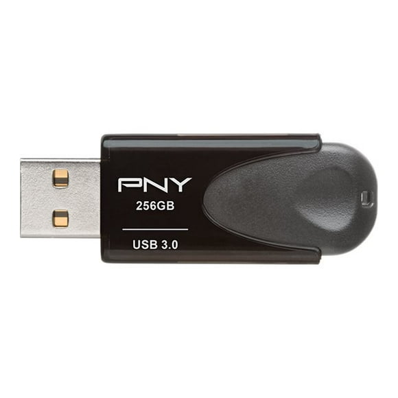 PNY Elite Turbo Attache 4 - USB flash drive - 256 GB - USB 3.0 - black