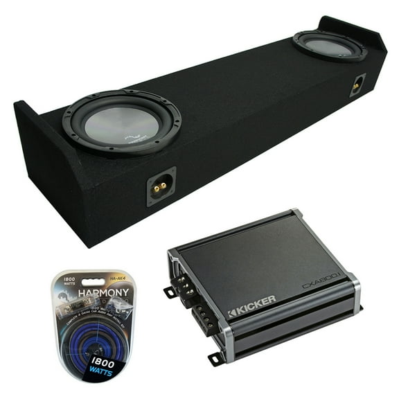 2006-2014 Honda Ridgeline Truck Harmony A102 Dual 10 Sub Box Enclosure & CXA8001