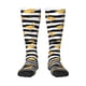thumbnail image 1 of Fotbe Gold Flamingo Calcetas Divertidas Estampadas para Hombre y Mujer, Calcetas de Algodón hasta la Rodilla para Caminar, Correr, Enfermería y Embarazo, 1 of 6