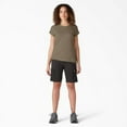 thumbnail image 4 of Dickies Women's Cooling Short Sleeve Pocket T-Shirt, Military Green Heather, M, 4 of 4