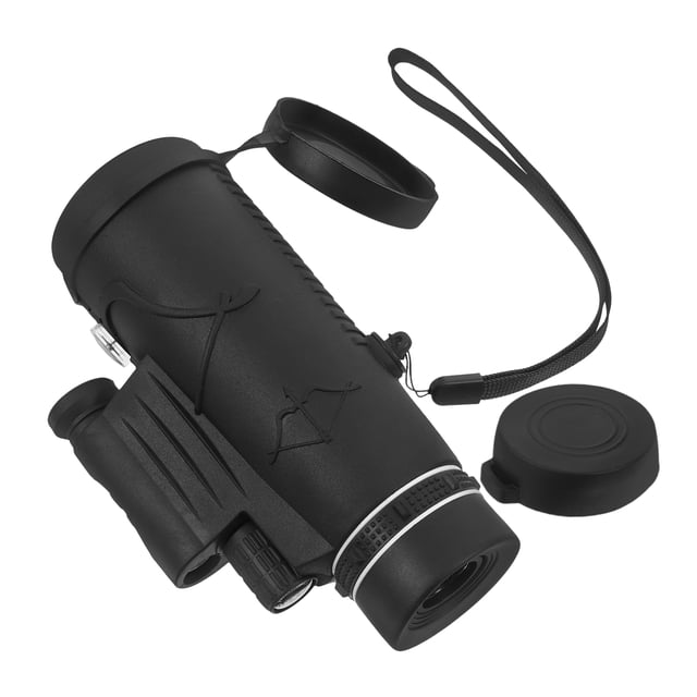 EeaseCA Black Monocular Night Vision 12X50 Telescope Support Cell Phone Professional High Magnification Eyepiece Handheld Hunting
