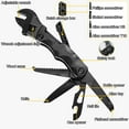 thumbnail image 4 of Multitool Wrench Adjustable Wrench with Flathead Phillips Screwdriver Nail File Bottle Can Opener And Screwdriver reservoir Multifunctional Purpose Stainless Steel Tool, 4 of 7
