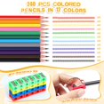 thumbnail image 2 of Lápices de colores Toidgy, 240 paquetes, para aula de niños con sacapuntas, 2 of 7