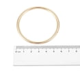 thumbnail image 5 of 50mm Metal O Rings Non-Welded for Straps Bags Belts DIY Gold Tone 2pcs, 5 of 5