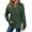 Dark Green #008, variant on Mohiass Womens Hoodies Fall V Neck Oversized Sweatshirt Lightweight Fashion Hoodies Pullover Long Sleeve Womens Sweatshirts Khaki M