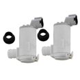 thumbnail image 1 of 2pcs Windshield Washer Pump Motor Front Rear For Patrol Y61 1998-2004 Iv 4, 1 of 5