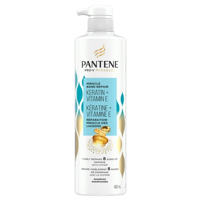 Pantene Pro-V Miracles Réparation des Liaisons Kératine + Vitamine E Shampooing Sans Sulfates