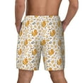 thumbnail image 4 of Daiia Squirrel And Leaves Mens Swim Trunks Swim Shorts Quick Dry Swim Shorts with Mesh Lining Pockets-XX-Large, 4 of 9